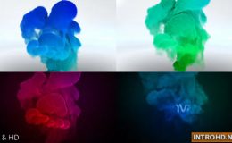 Videohive Color Smoke Logo Reveal 3