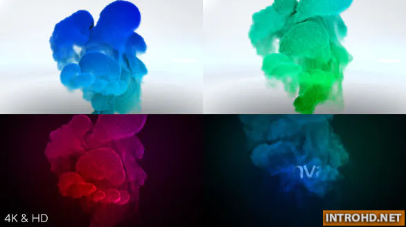 Videohive Color Smoke Logo Reveal 3