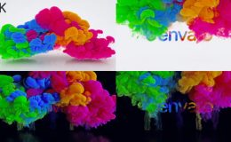 Color Blast Logo Intro  Videohive