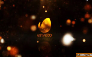 Videohive Gold Reflective Logo Reveal