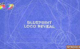 Blueprint Logo Reveal Apple Motion Template