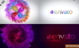 Videohive Blooming Particles Logo 4k