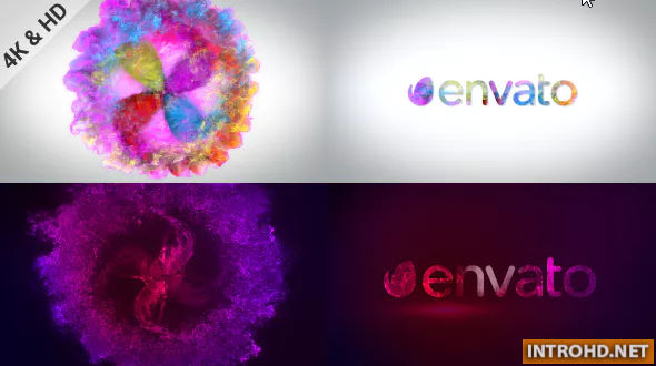 Videohive Blooming Particles Logo 4k
