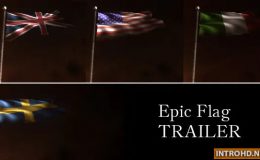 Videohive Epic Flag Trailer