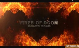 videohive Fires Of Doom - Cinematic Trailer