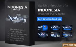 Indonesia Map - Republic of Indonesia Map Kit Videohive