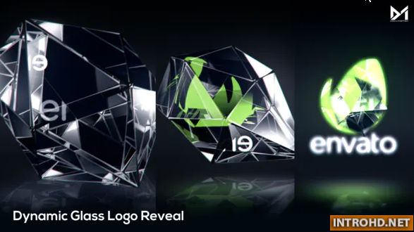 Dynamic Glass Logo Reveal Videohive