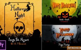 Videohive Halloween Openers Premiere Pro