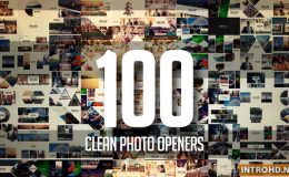 100 Clean Photo Openers - Logo Reveal Pack Videohive