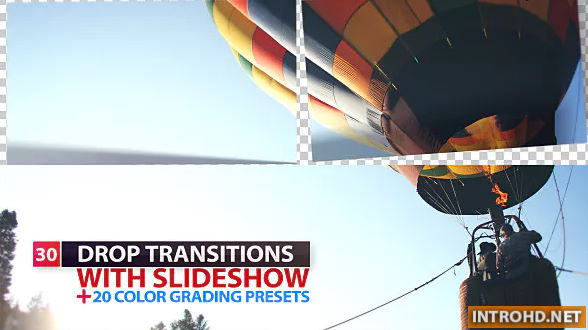 VIDEOHIVE DROP TRANSITIONS