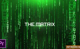 The Matrix - Cinematic Titles - Premiere Pro