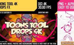 Toons Tool 4K (Drops FX) Videohive