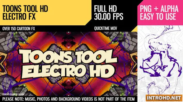 Videohive Toons Tool HD (Electro FX)