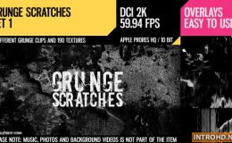 Grunge Scratches (2K Set 1) Videohive