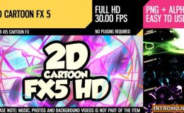 2D Cartoon FX 5 (HD) Videohive