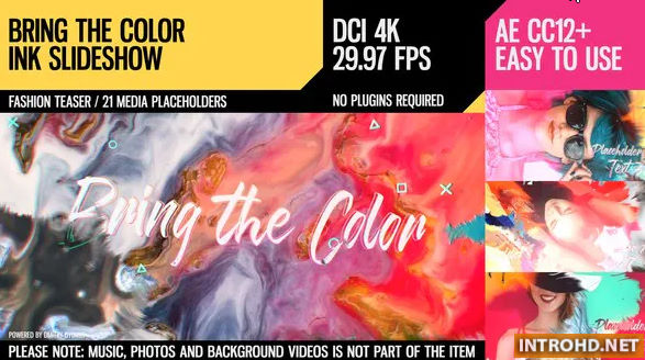 Bring the Color (4K Ink Slideshow) Videohive