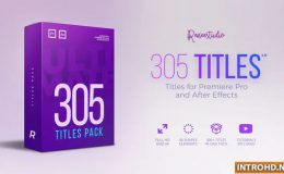 305 Titles Ultimate Pack for Premiere Pro