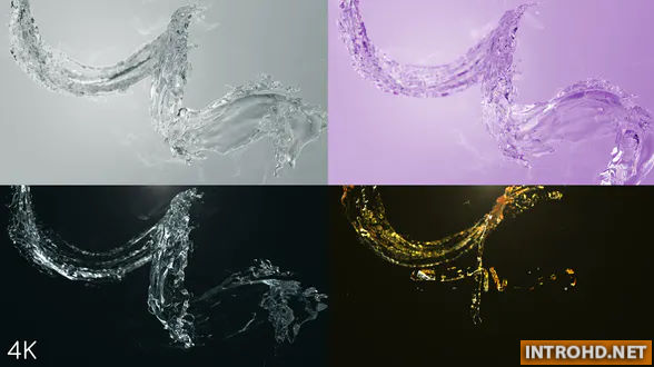 VIDEOHIVE WATER HELIX LOGO