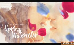 VIDEOHIVE SPRING WATERCOLOR