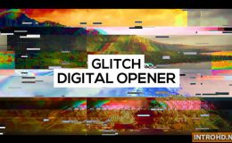 Videohive Glitch & Digital Opener