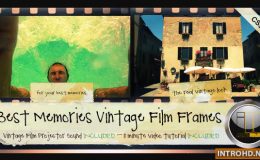 BEST MEMORIES VINTAGE FILM FRAMES - (VIDEOHIVE)