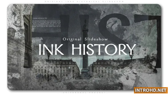 Original Inks Historical Slideshow Videohive