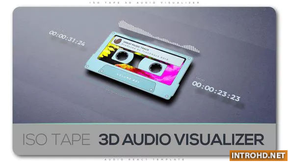 ISO Tape 3d Audio Visualizer Videohive