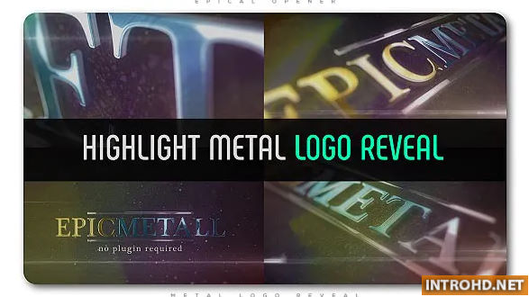 Highlight Metal Logo Reveal Videohive
