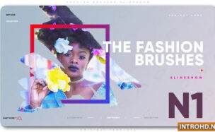 Videohive Fashion Brushes Slideshow 22554604 