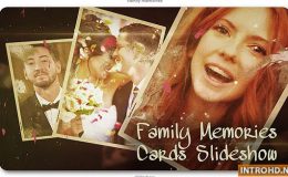 Family Memories Cards Slideshow Videohive