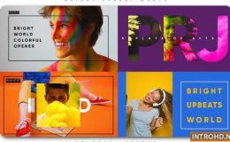 Bright Upbeat World Colorful Opener Videohive