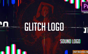Sound Glitch – Logo Reveal Videohive Premiere Pro