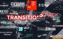 VIDEOHIVE TRANSITIONS PACK 22140213