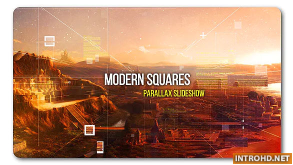 Modern Squares | Parallax Slideshow Videohive