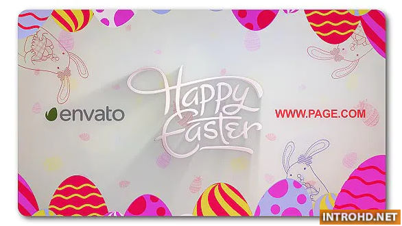 Happy Easter Logo Reveal Videohive