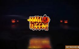 Halloween Glitch Logo Videohive