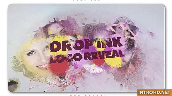 Drop Ink Logo Reveal Videohive