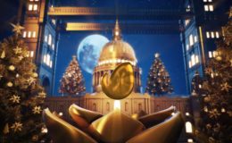 Videohive Golden Christmas In Vatican