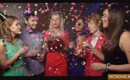 Confetti Celebration (Stock Footage)