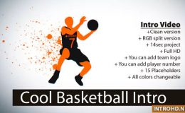 Videohive Cool Basketball Intro