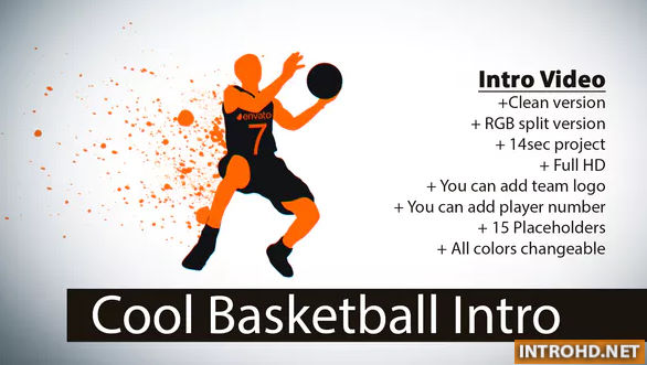 Videohive Cool Basketball Intro