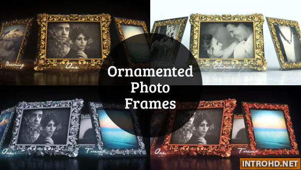 VIDEOHIVE ORNAMENTED PHOTO FRAMES GALLERY