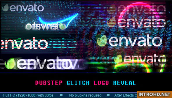 Videohive Glitch Logo Reveal 18483251