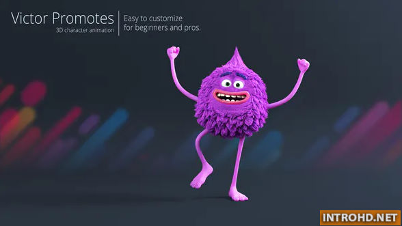 Victor Promotes – 3D Character Animation Videohive