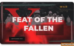 Feat Fallen History Slideshow Videohive