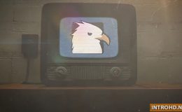 Old TV Glitch Logo Reveal Videohive