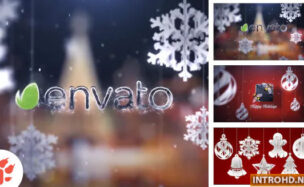 Videohive Christmas Greetings Intro