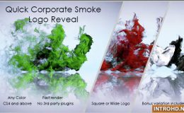 VIDEOHIVE QUICK CORPORATE SMOKE LOGO REVEAL