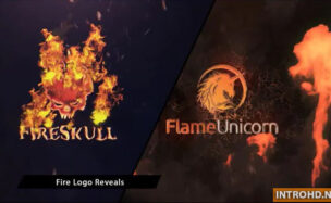Videohive Fire Logo Reveals – 9464984