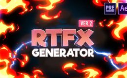VIDEOHIVE RTFX GENERATOR + 1000 FX PACK